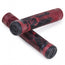 Fuzion Hex Grips - Black/Red