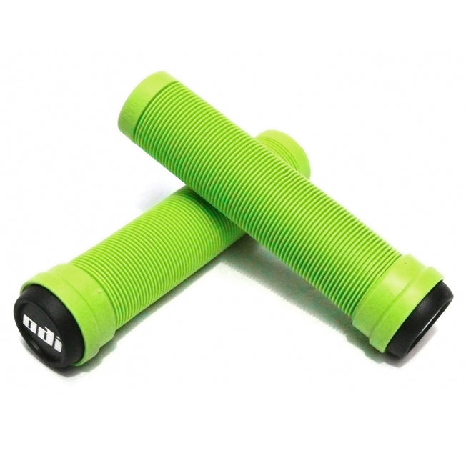 ODI Long Neck Grips - Flangeless - ST - Green