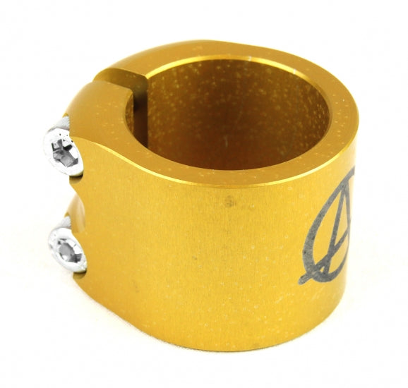 Apex Scooter Double Clamp HIC Kit - Anodized Gold
