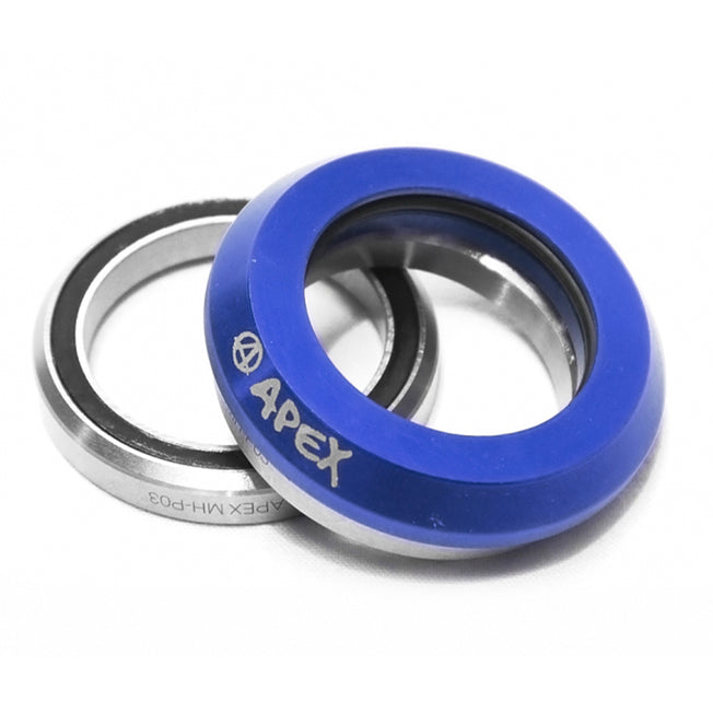 Apex Integrated Scooter Headset - Anodized Blue