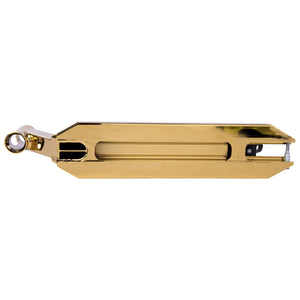 Striker Lux Stunt Scooter Deck - Gold Chrome - 4.5"