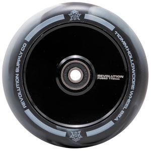 Revolution Fused Hollowcore Wheel - 110mm - Black/White Swirl