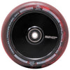 Thumbnail for Revolution Fused Hollowcore Pro Scooter Wheel - 110mm - Black/Red Swirl