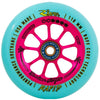 Thumbnail for River Brian Noyes Signature Pro Scooter Wheels - 110mm - Pink/Teal - Pair