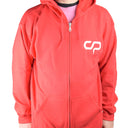 Crisp Zip Hoodie - Red