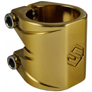 Striker Essence V2 Scooter Double Clamp - Gold Chrome