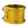 Thumbnail for Apex Lite Scooter Double Clamp HIC Kit - Anodized Gold
