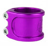 Thumbnail for Apex Lite Scooter Double Clamp HIC Kit - Anodized Purple