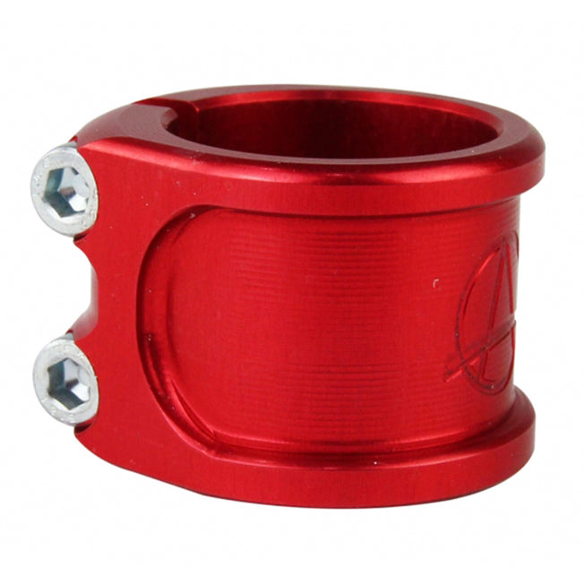 Apex Lite Scooter Double Clamp HIC Kit - Anodized Red