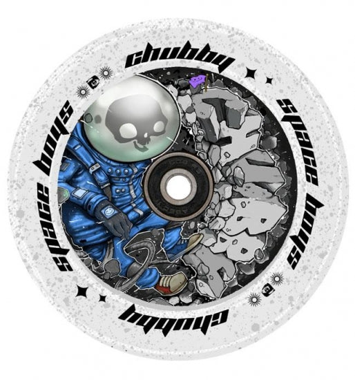 Chubby Hollowcore Pro Scooter Wheel - 110mm - Astronaught / Glitter PU