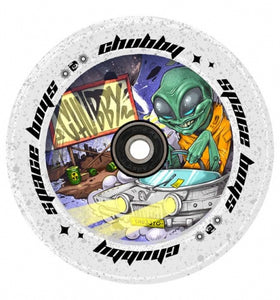 Chubby Hollowcore Wheel - 110mm - Spaceboy Alien / Glitter PU